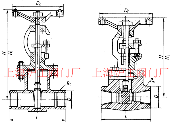 Z11HZ11Y  PN25~PN160 ƃ(ni)ݼyШʽlyμY(ji)(gu)ߴʾD